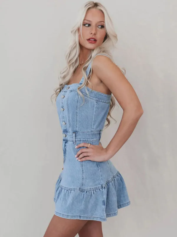 Amanda's Denim Mini Dress