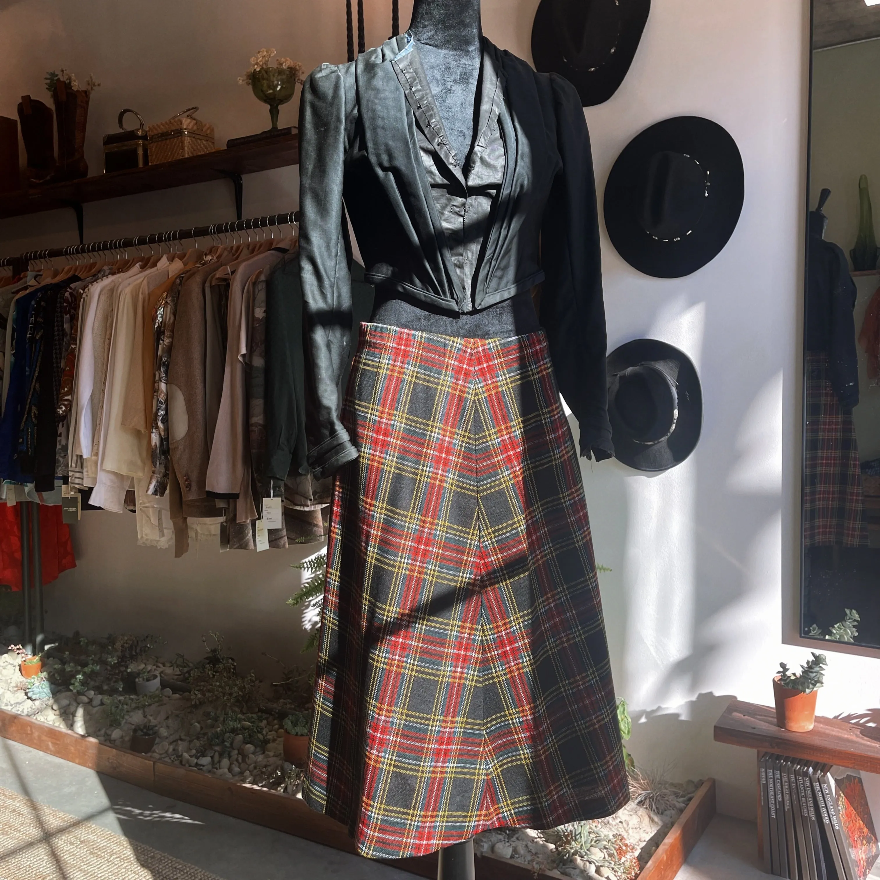 Antique Long Top Jacket Black