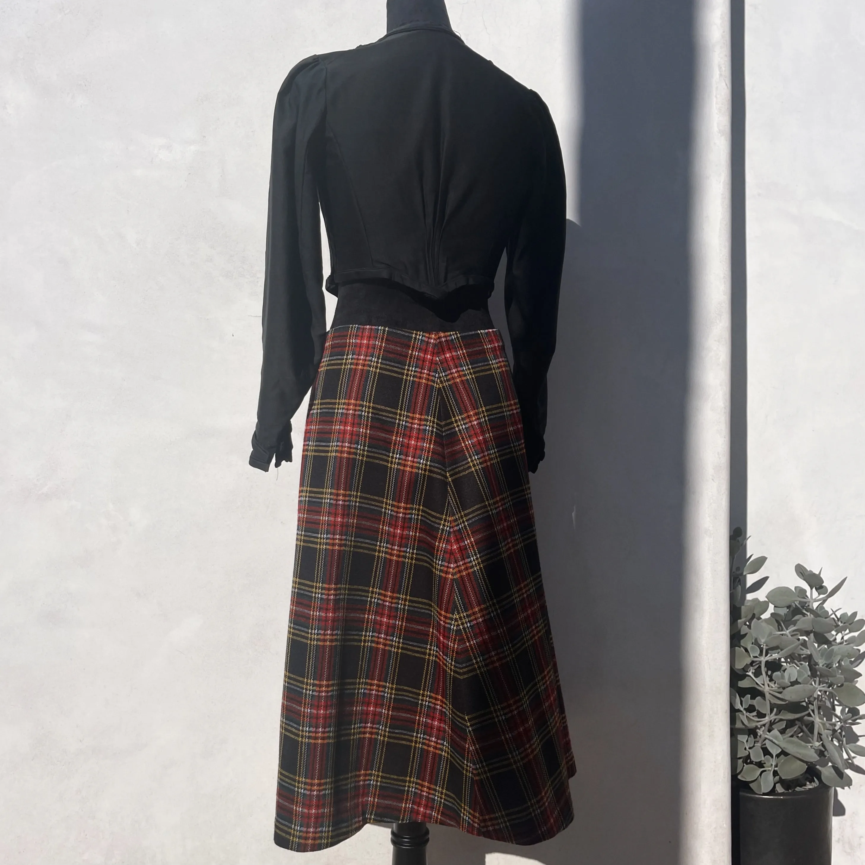 Antique Long Top Jacket Black