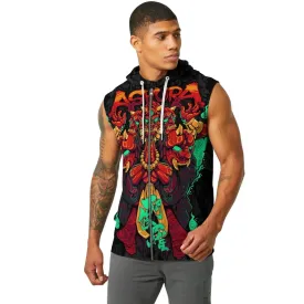 Ashura Sleeveless Pullover & Zip Hoodie