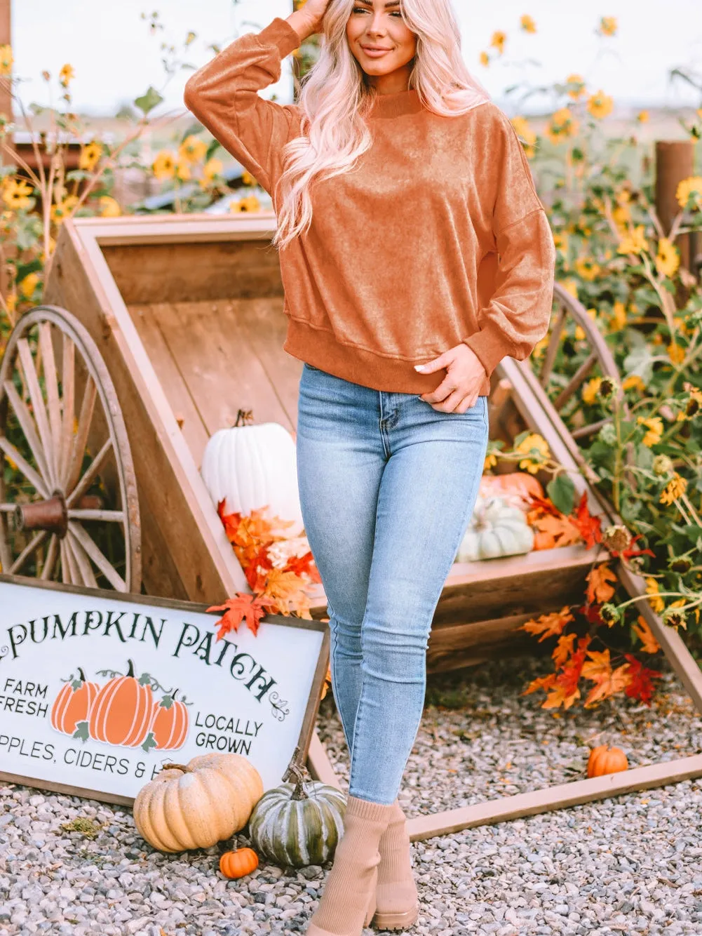 Autumn Hues Pullover Sweater