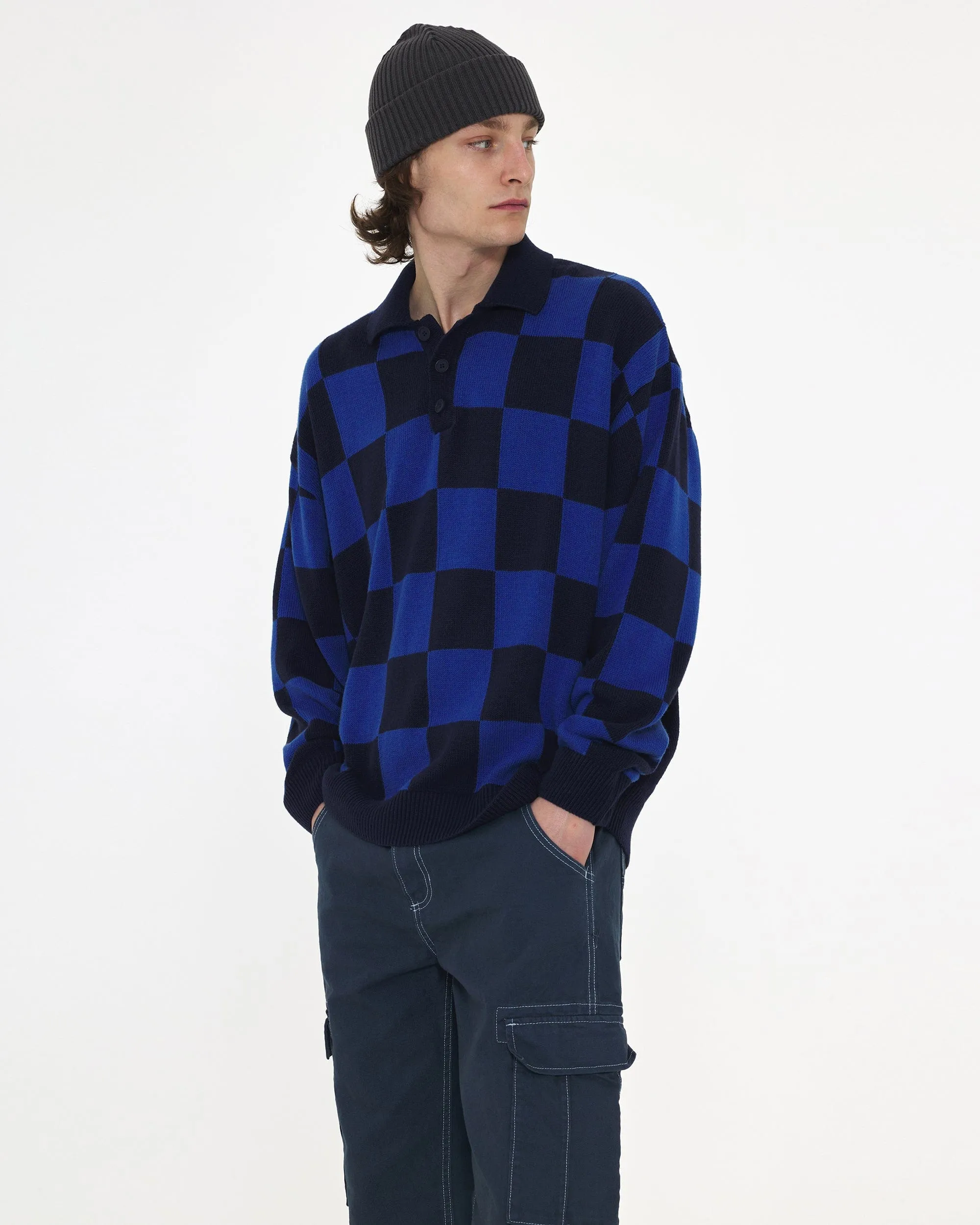 BEANIE / SPORTS CREW / D CHARCOAL
