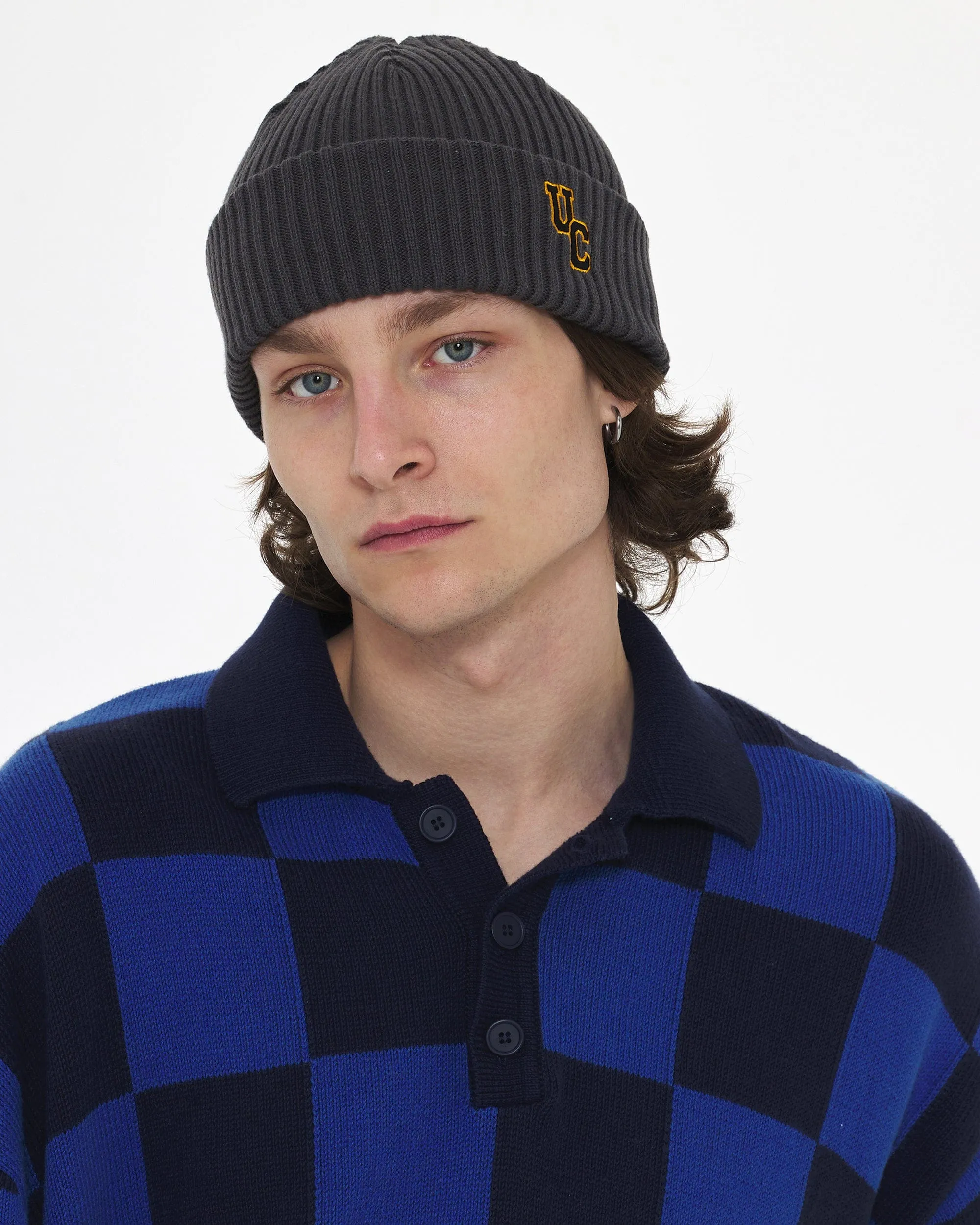 BEANIE / SPORTS CREW / D CHARCOAL