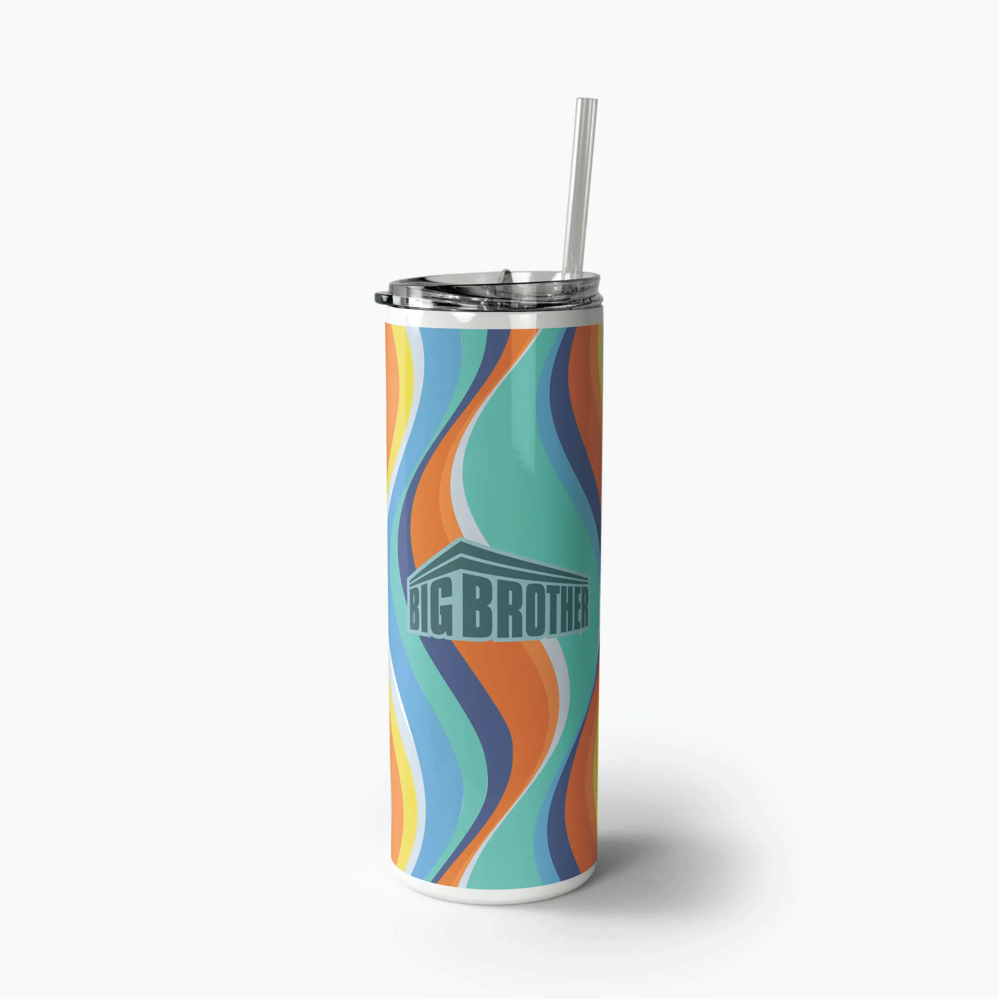 Big Brother Cool Retro 20 oz Skinny Tumbler