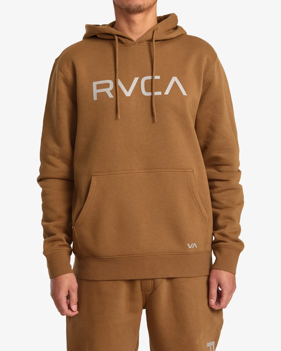 Big RVCA Hoodie - Rawhide