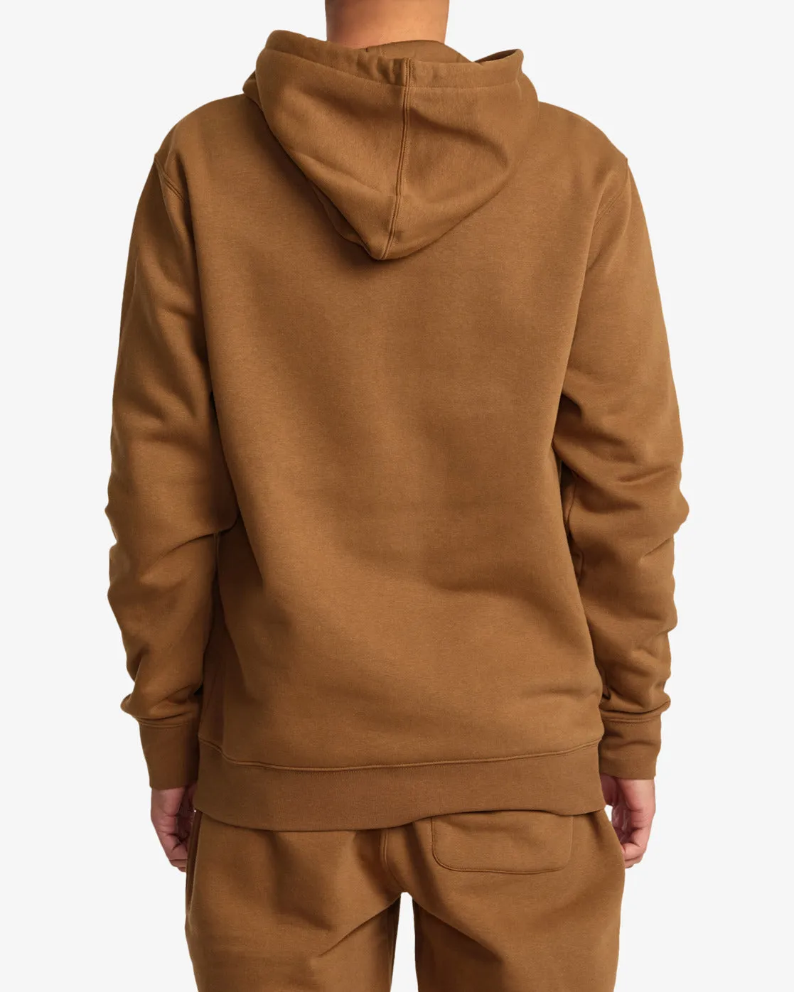 Big RVCA Hoodie - Rawhide