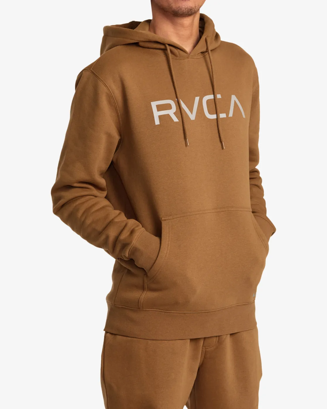 Big RVCA Hoodie - Rawhide