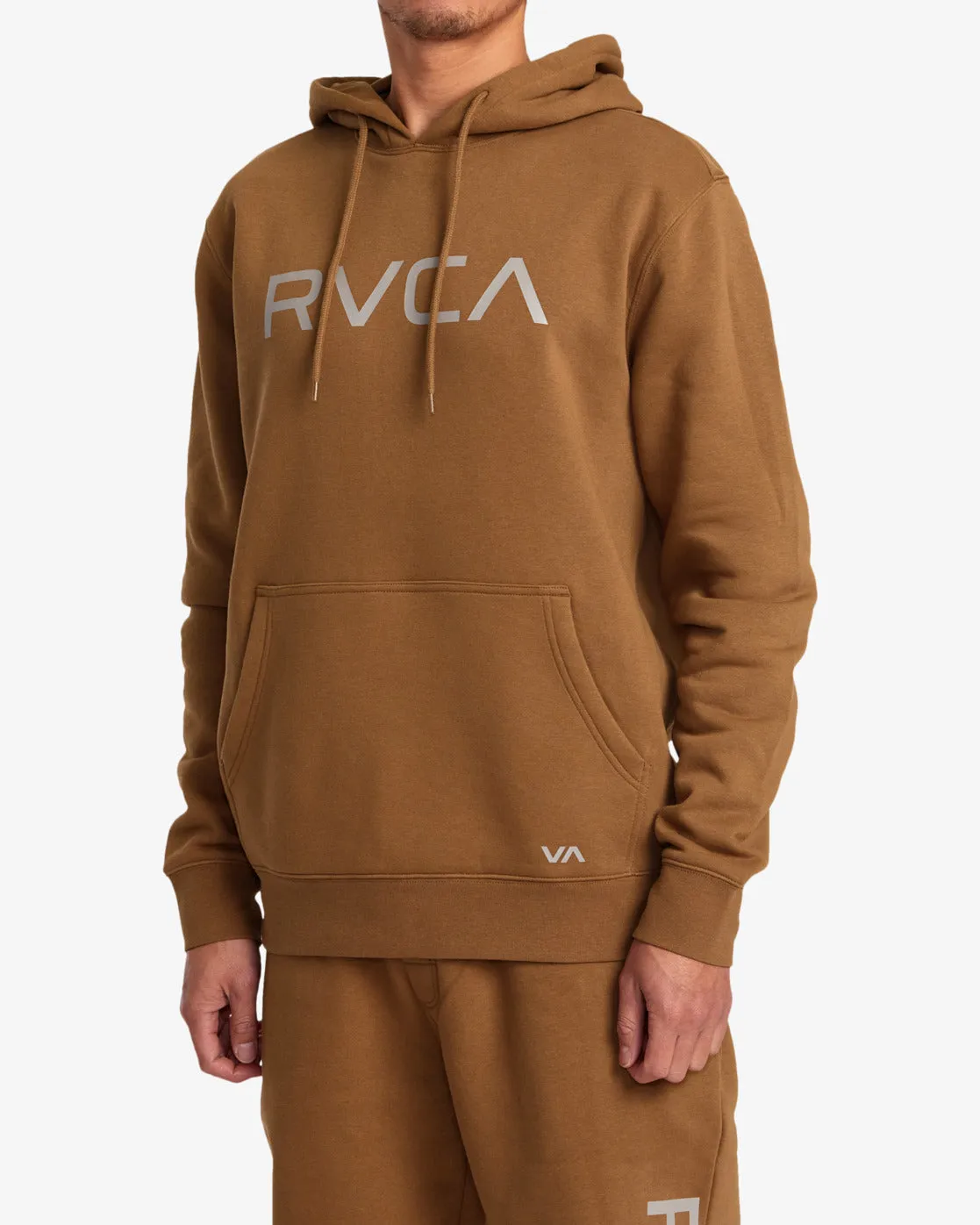 Big RVCA Hoodie - Rawhide