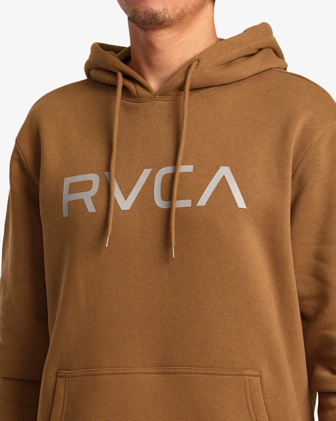 Big RVCA Hoodie - Rawhide