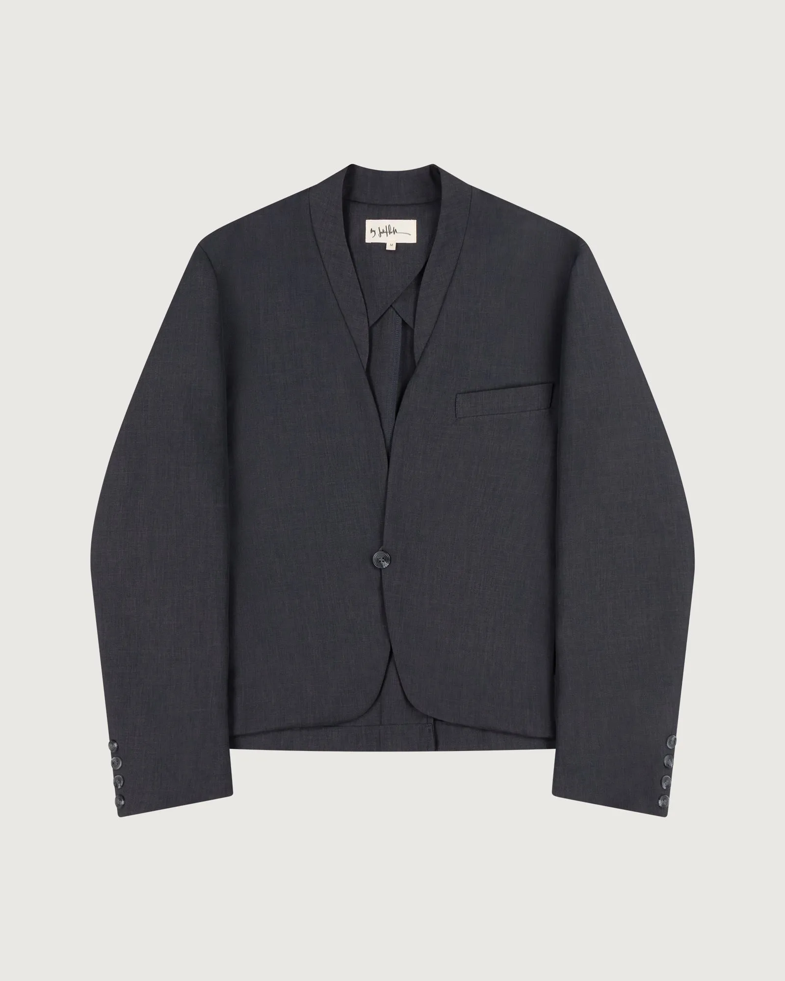 Bolero Cropped Jacket - Grey