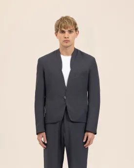 Bolero Cropped Jacket - Grey