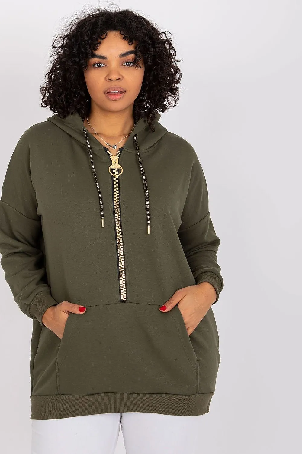 Cozy Chic Kangaroo Pocket Hoodie Sweatshirt