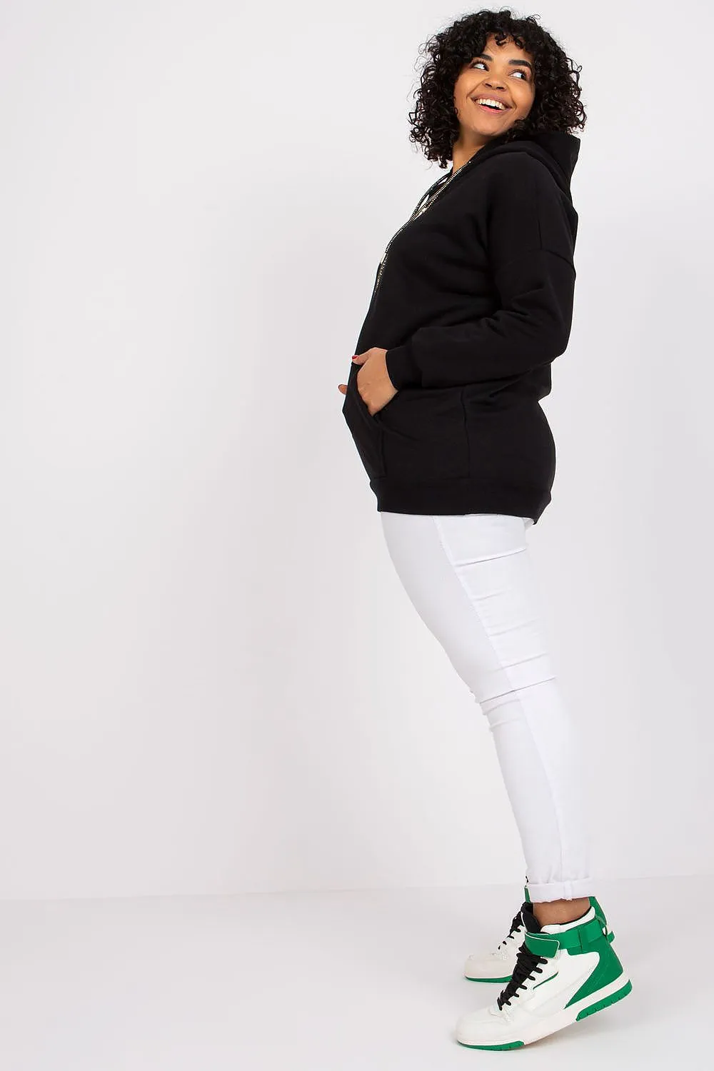Cozy Chic Kangaroo Pocket Hoodie Sweatshirt