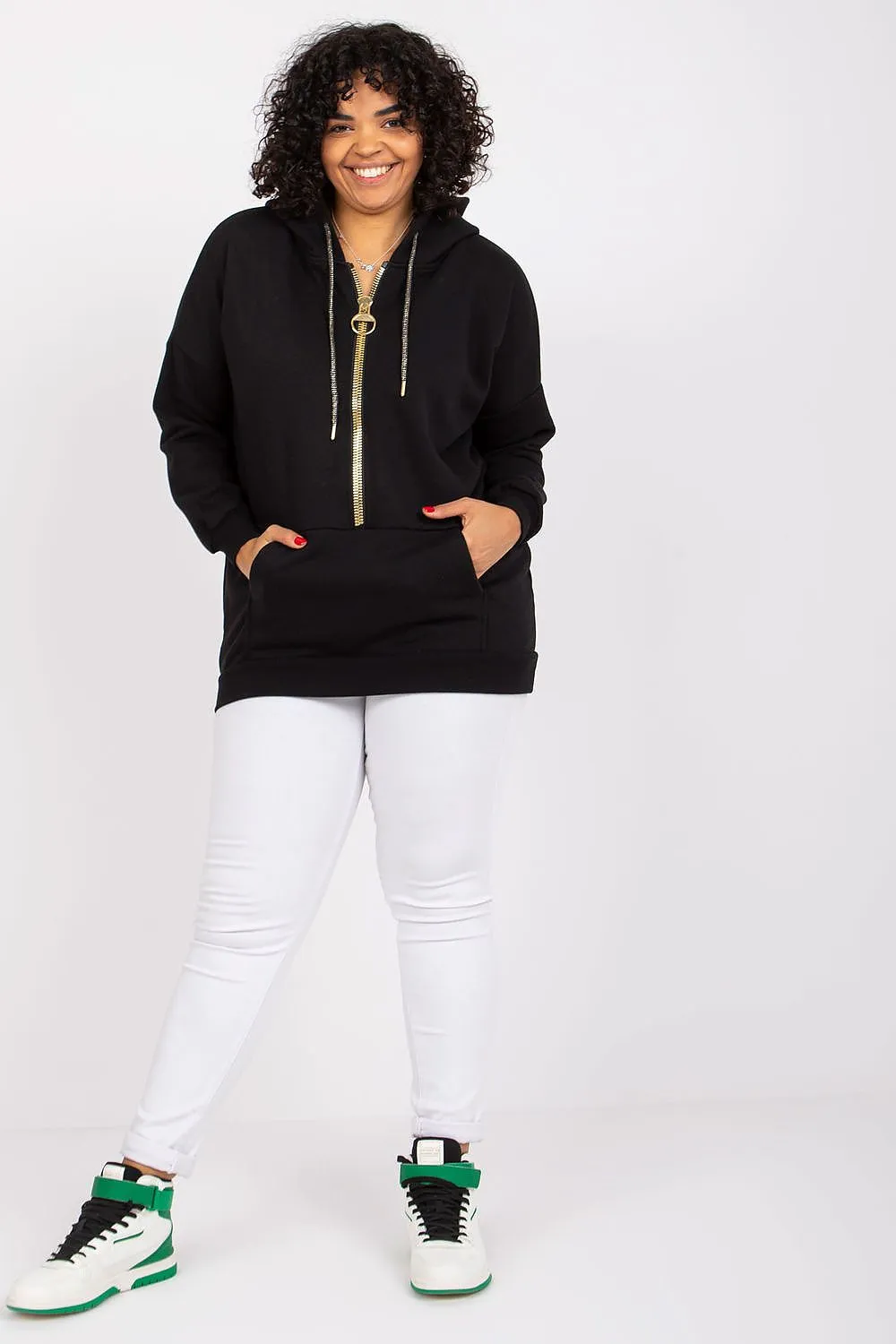 Cozy Chic Kangaroo Pocket Hoodie Sweatshirt