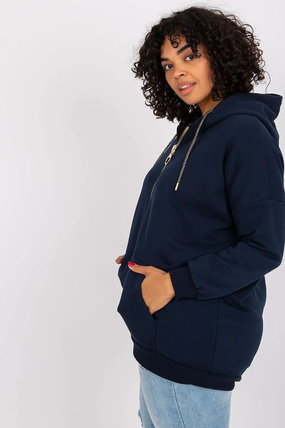 Cozy Chic Kangaroo Pocket Hoodie Sweatshirt