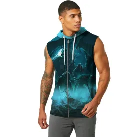 Crew Of Cthulhu Sleeveless Pullover & Zip Hoodie