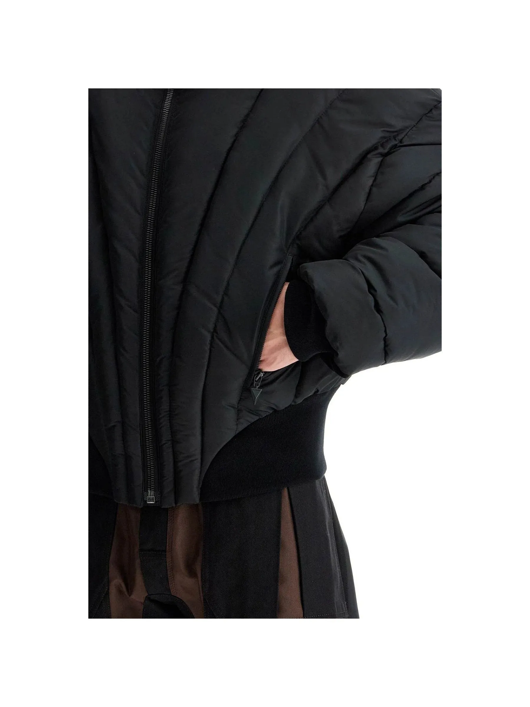 Cropped Bomber Jacket - Women's Outerwear