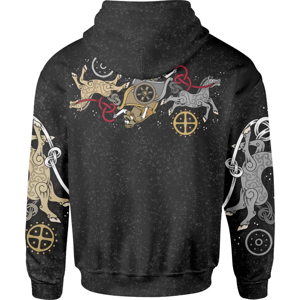 Dagr & Nótt Pullover Hoodie