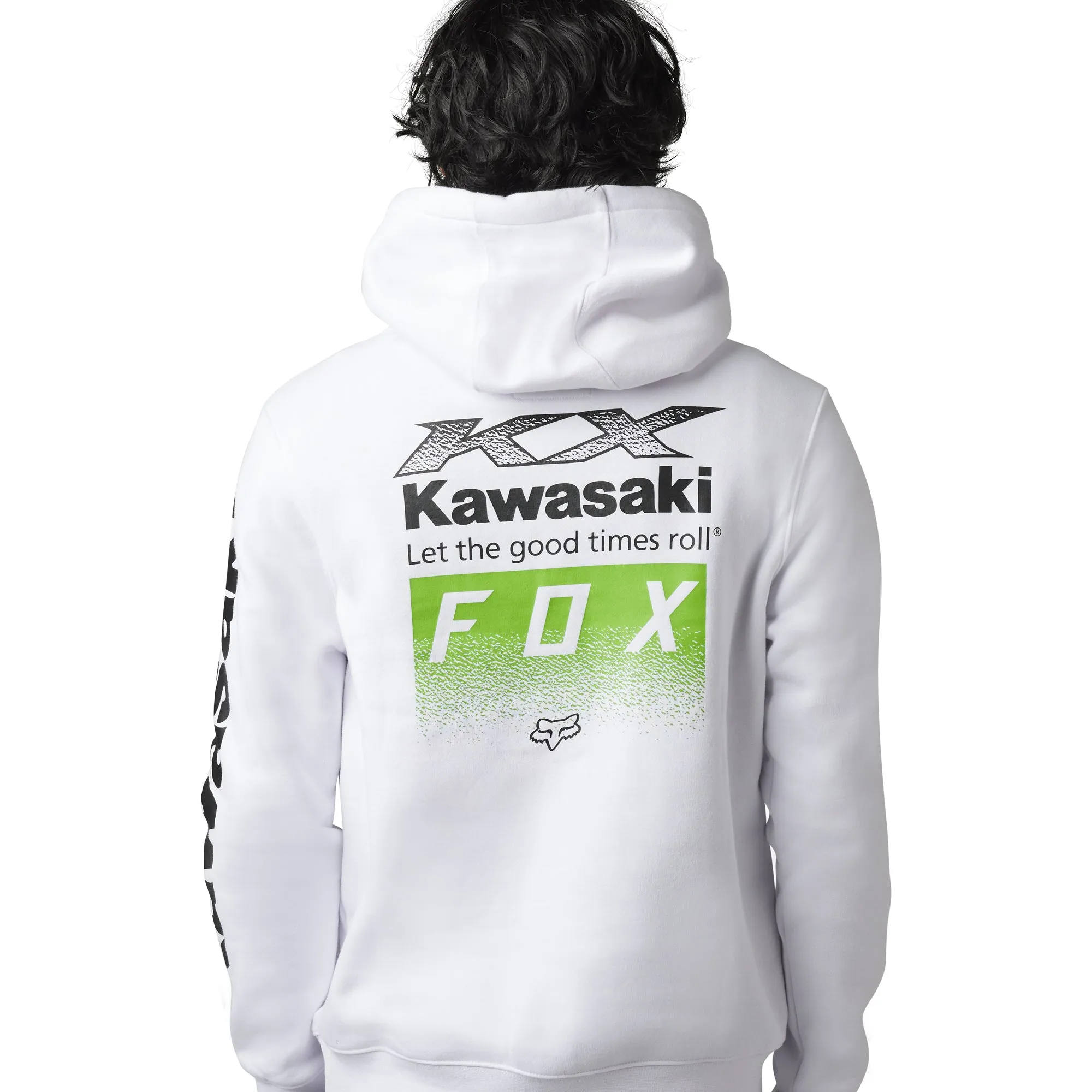 Fox Racing Kawasaki Pullover Hoodie White