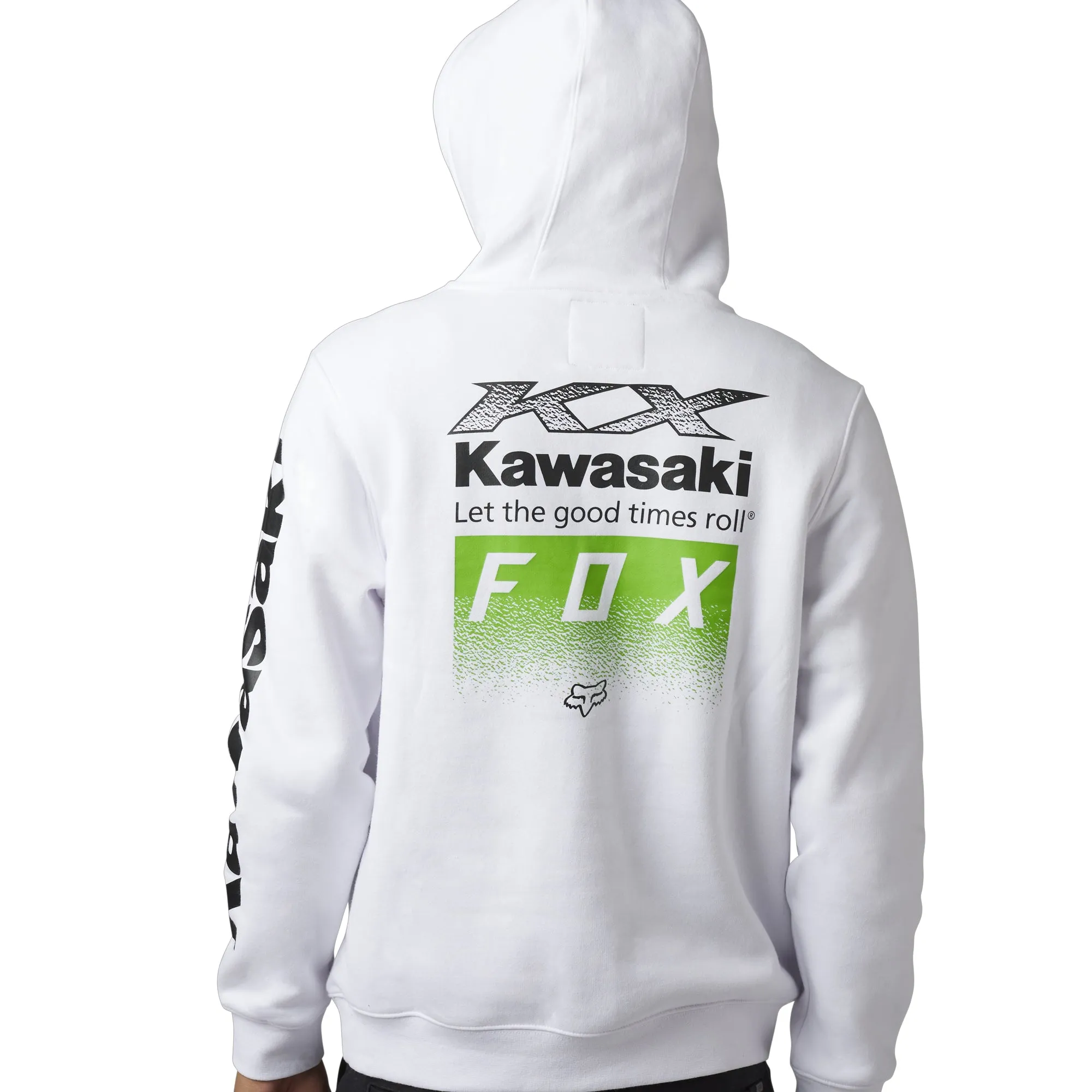 Fox Racing Kawasaki Pullover Hoodie White