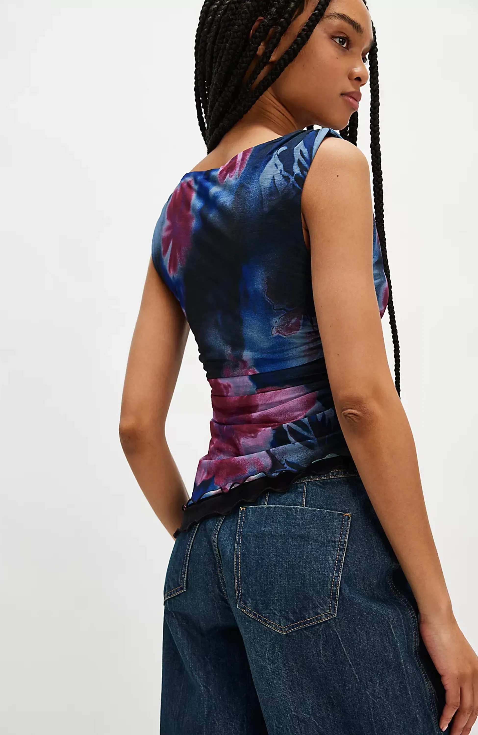 Free People - Ash Printed Knit Top