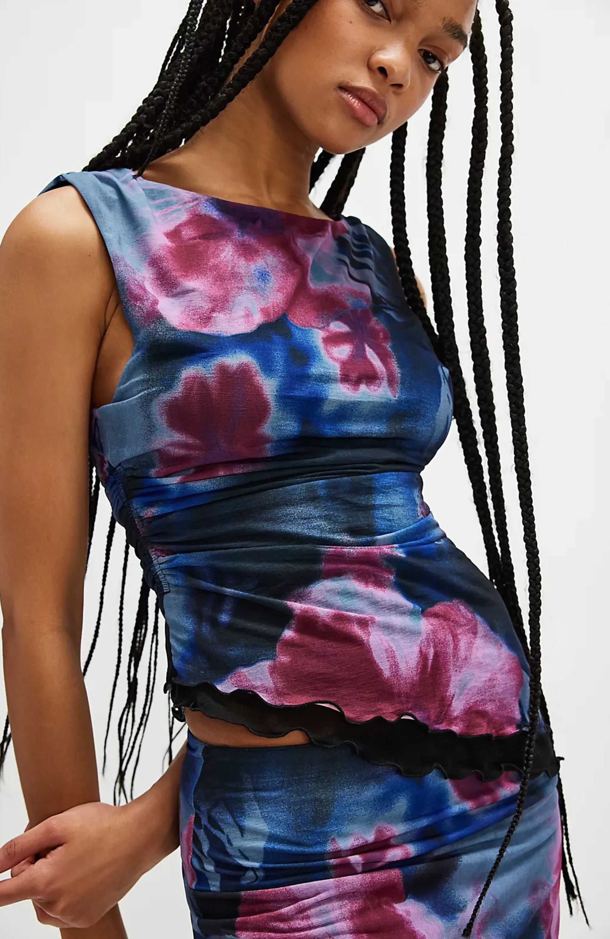 Free People - Ash Printed Knit Top