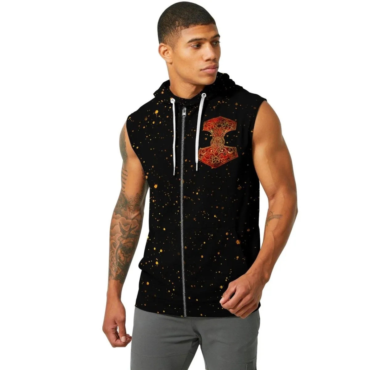 Godly Hammer Sleeveless Pullover & Zip Hoodie