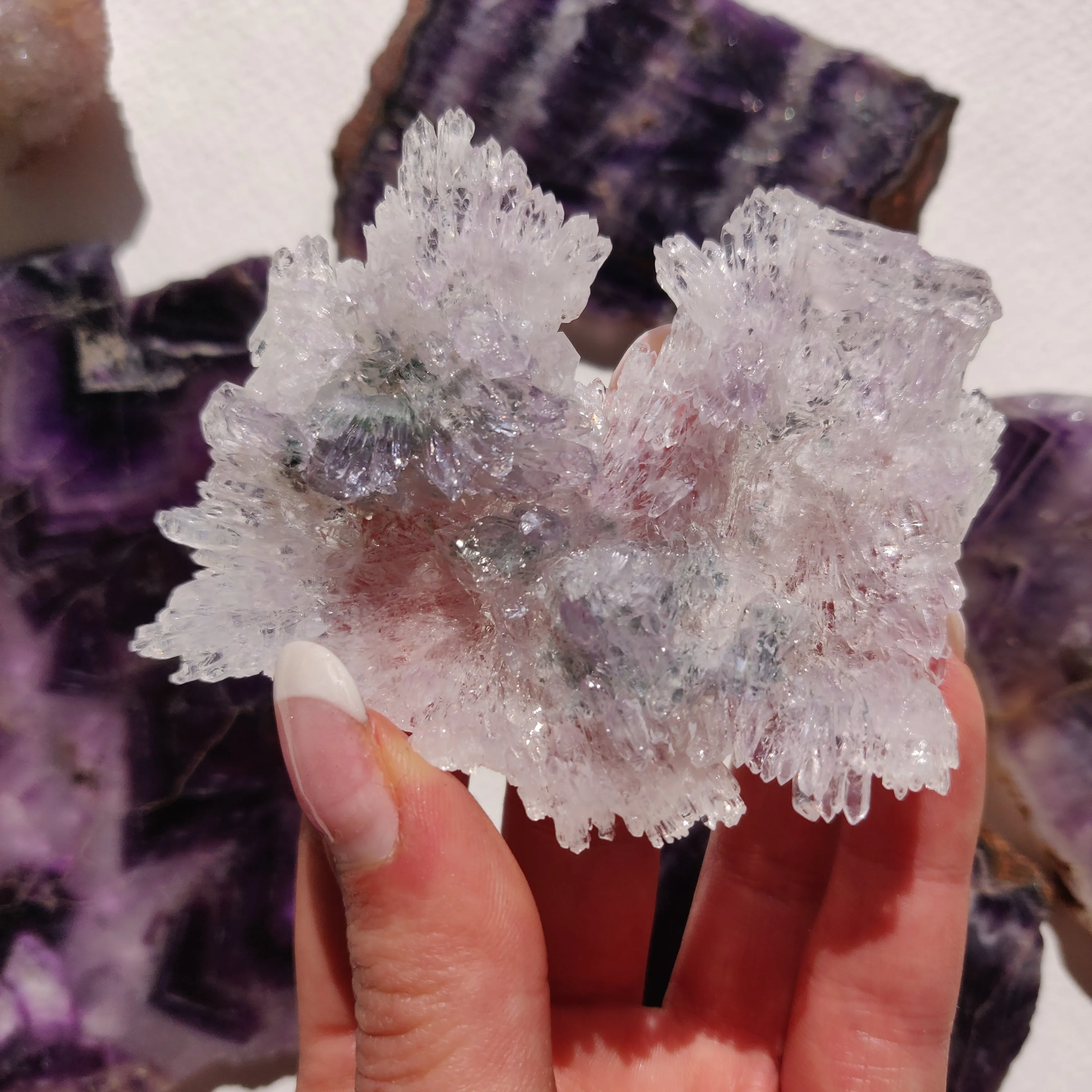 High Quality Amethyst Flower (#10)
