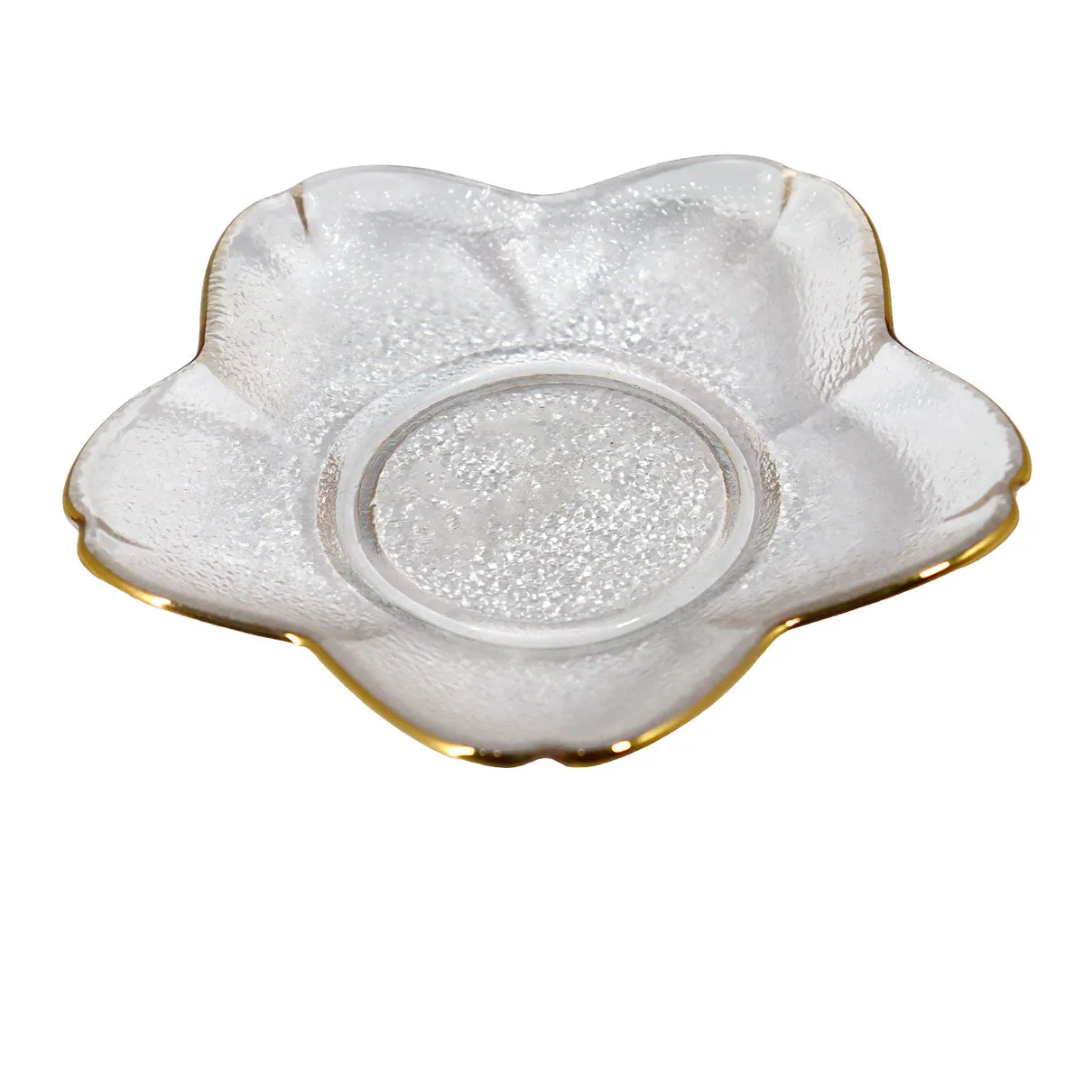 High-Quality Glass Saucer 13cm
