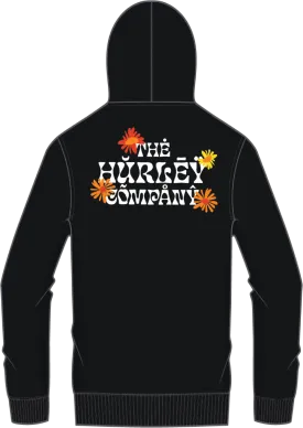 Hurley Mens Sedona Fleece Black Pullover Hoodie