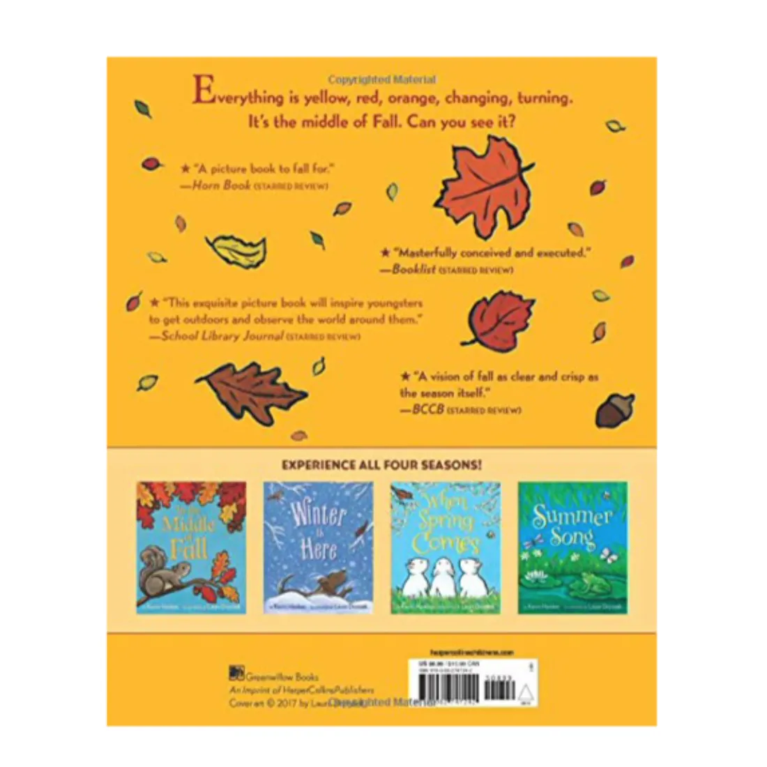 In the Middle of Fall - Board Book