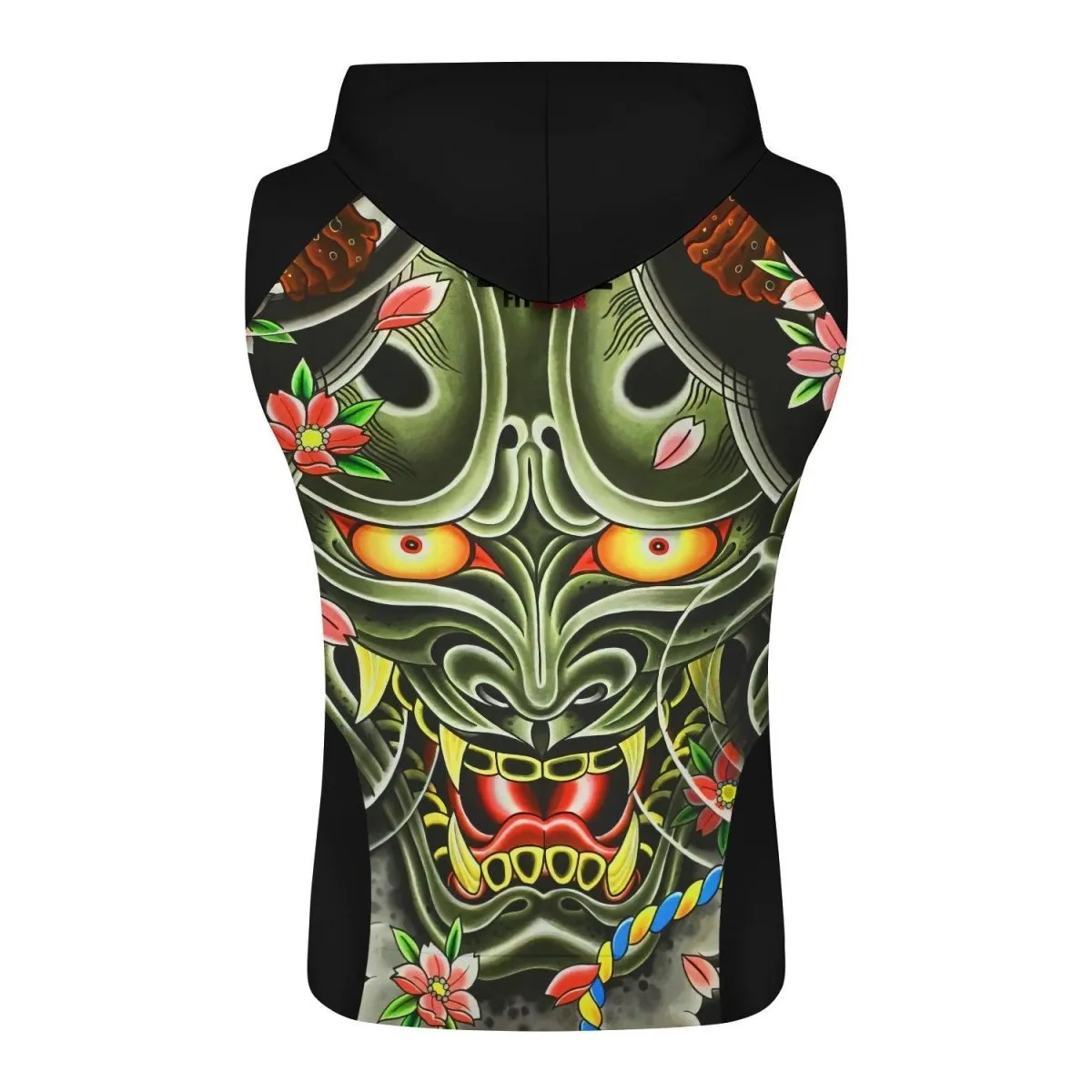 Japanese Viper Oni Sleeveless Pullover & Zip Hoodie