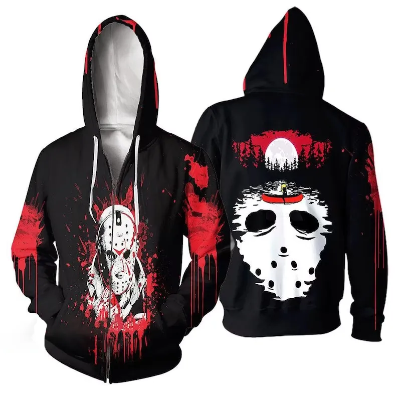 Jason Voorhees Nightmare Hoodie & Zip Hoodie