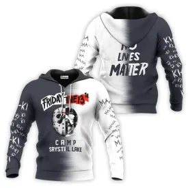 Jason Voorhees No Lives Matter Hoodie & Zip Hoodie