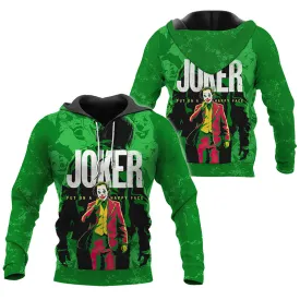 Joker Put On A Happy Face Green Hoodie & Zip Hoodie