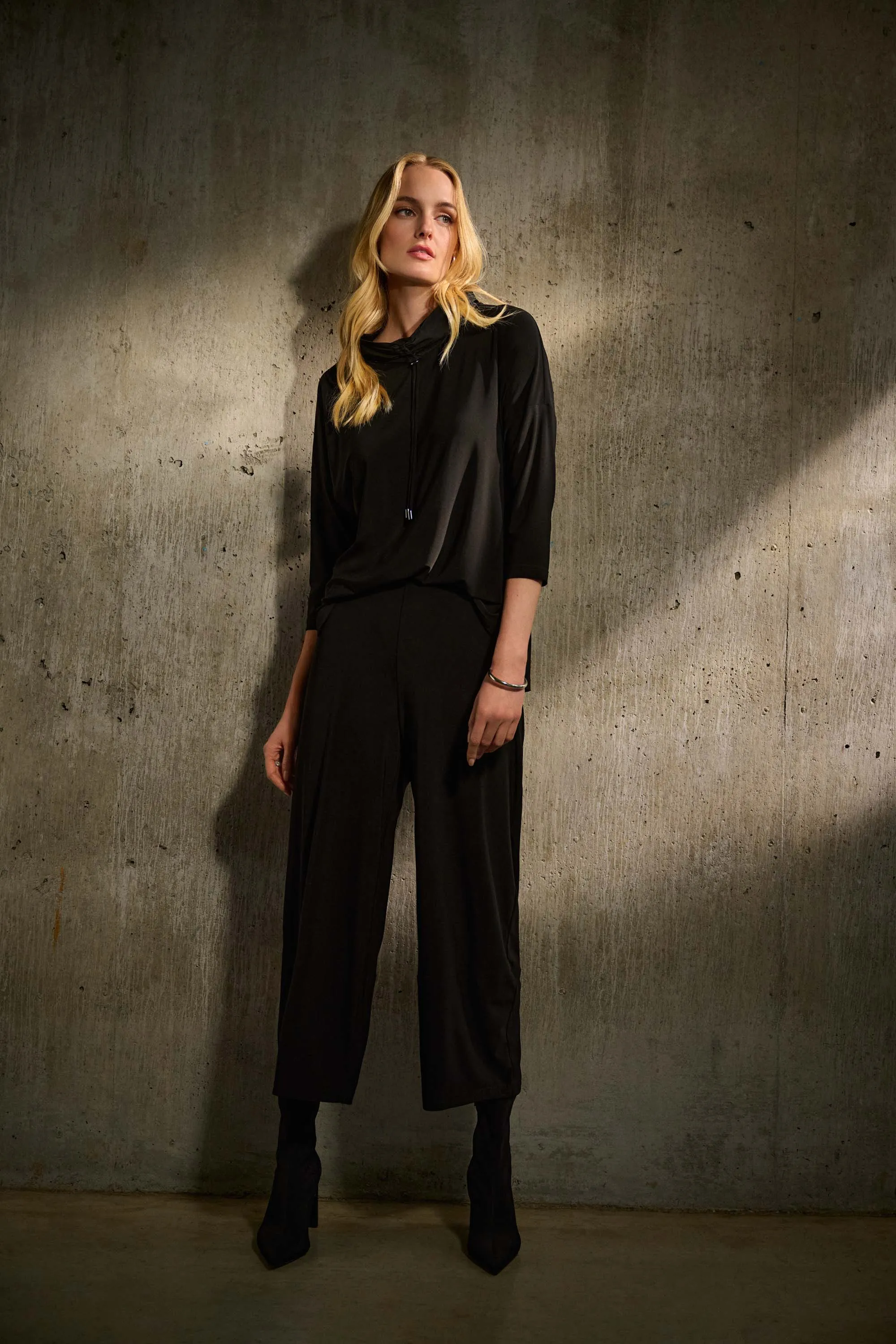 Joseph Ribkoff Silky Knit Cropped Jumpsuit