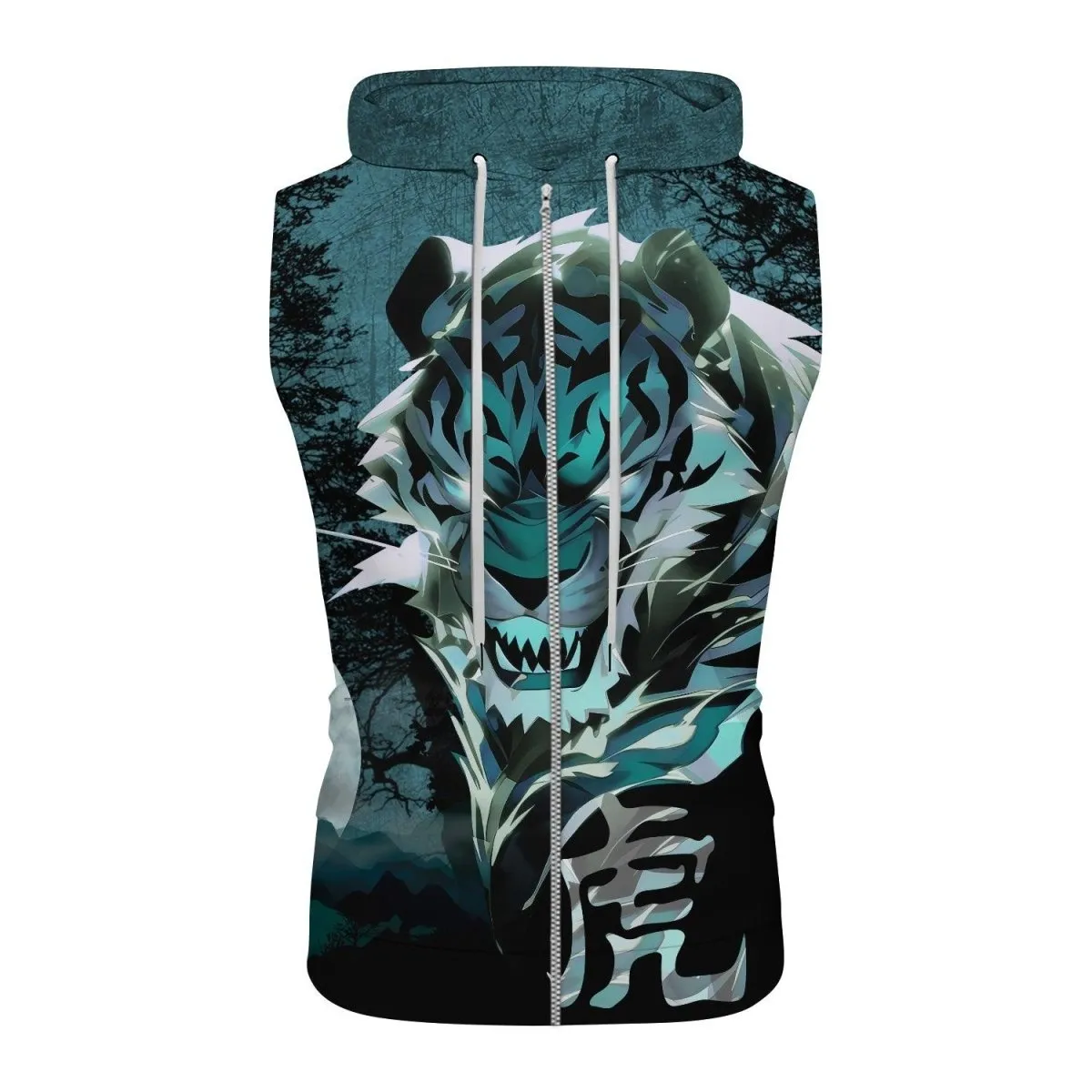 Legend Tiger Soul Sleeveless Pullover & Zip Hoodie