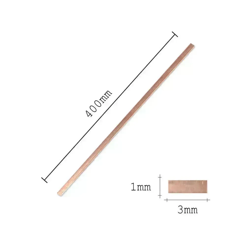 Long Copper 40CM wide 3MM welding bars