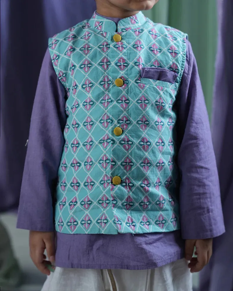 Mosaic magic Boys Ethnic wear Bandi