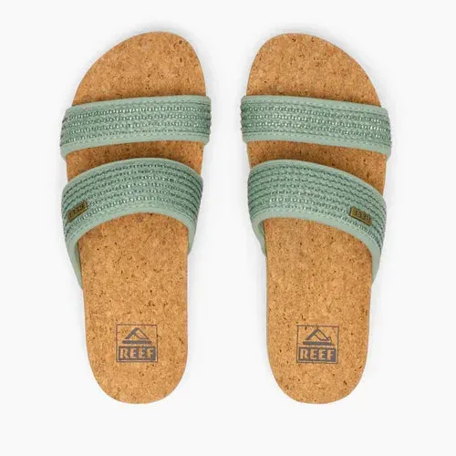 Reef Ladies Frosty Raffia Cushion Vista Hi Sandal