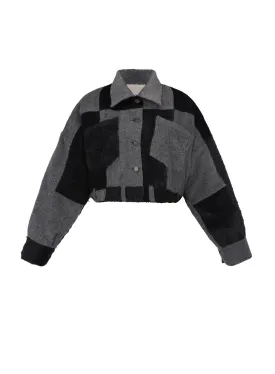 RENATA Alpaca Wool Jacket, Carbón | Pre-Order