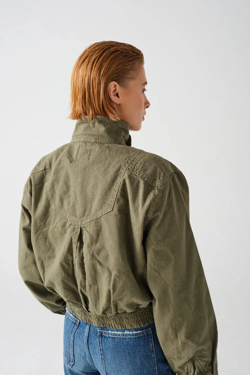 SEVENTY & MOCHI - Juno Bomber Jacket KHAKI