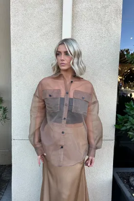 SUGARGLOW SHEER SHIRT