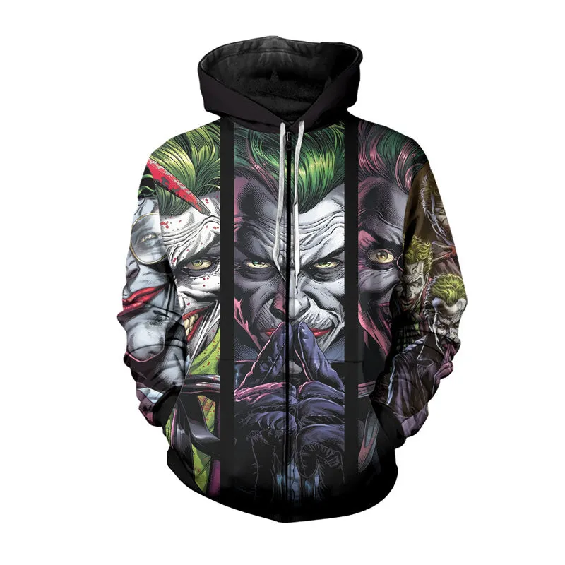 The Joker Dark Hoodie & Zip Hoodie