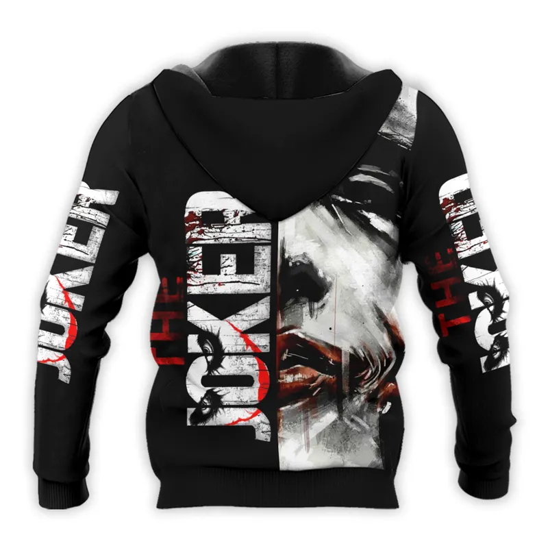 The Joker Face Hoodie & Zip Hoodie