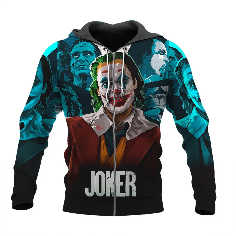 The Joker Movie Hoodie & Zip Hoodie