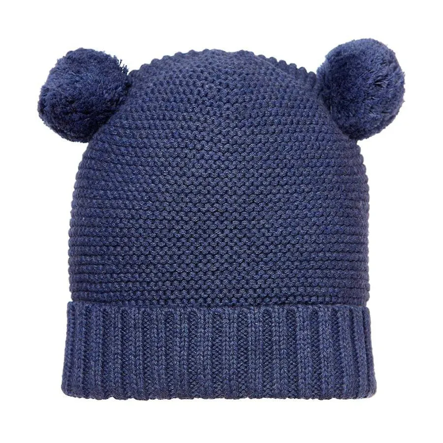 Toshi Organic Beanie - Shibuya / Navy