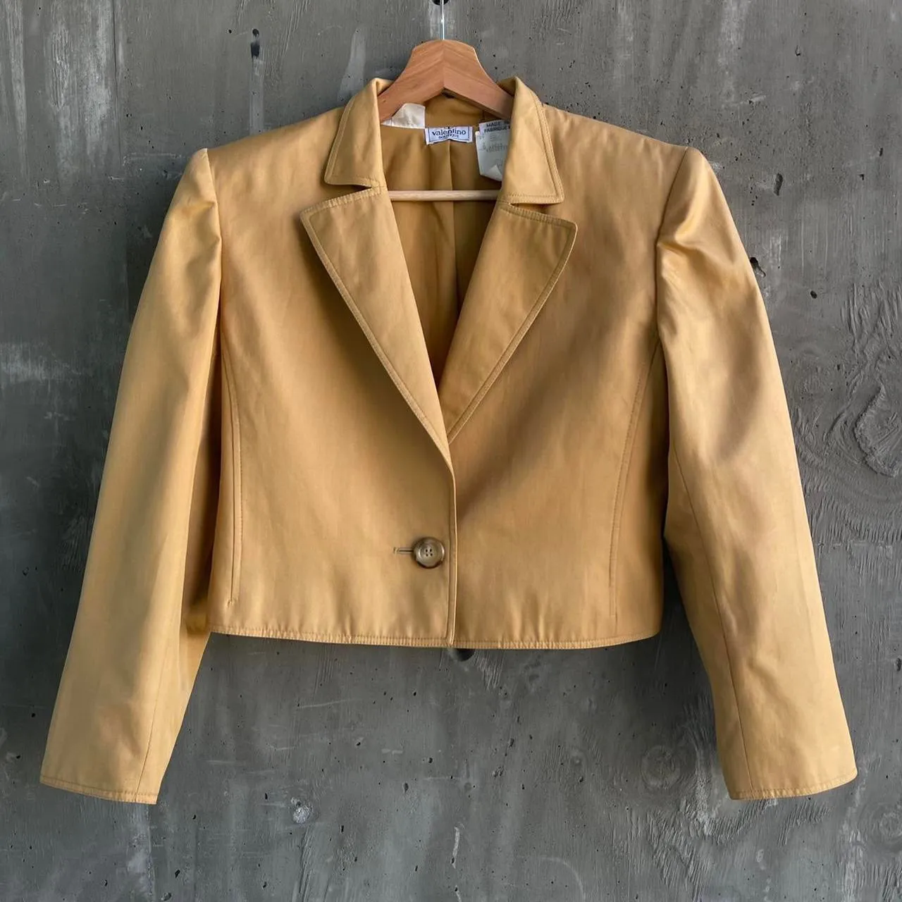 Vintage 80’s Valentino Boutique Cropped Blazer
