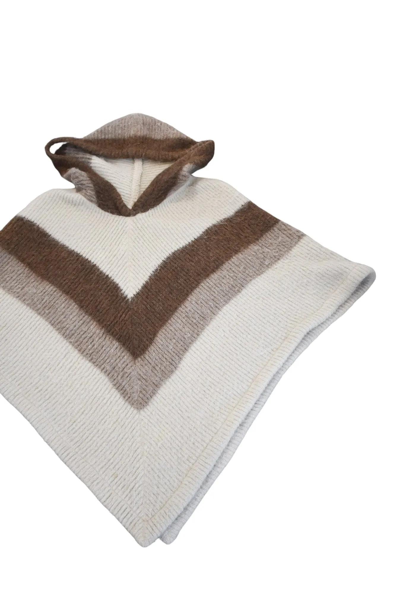 Vintage Eider knit Icelandic poncho, OSFM