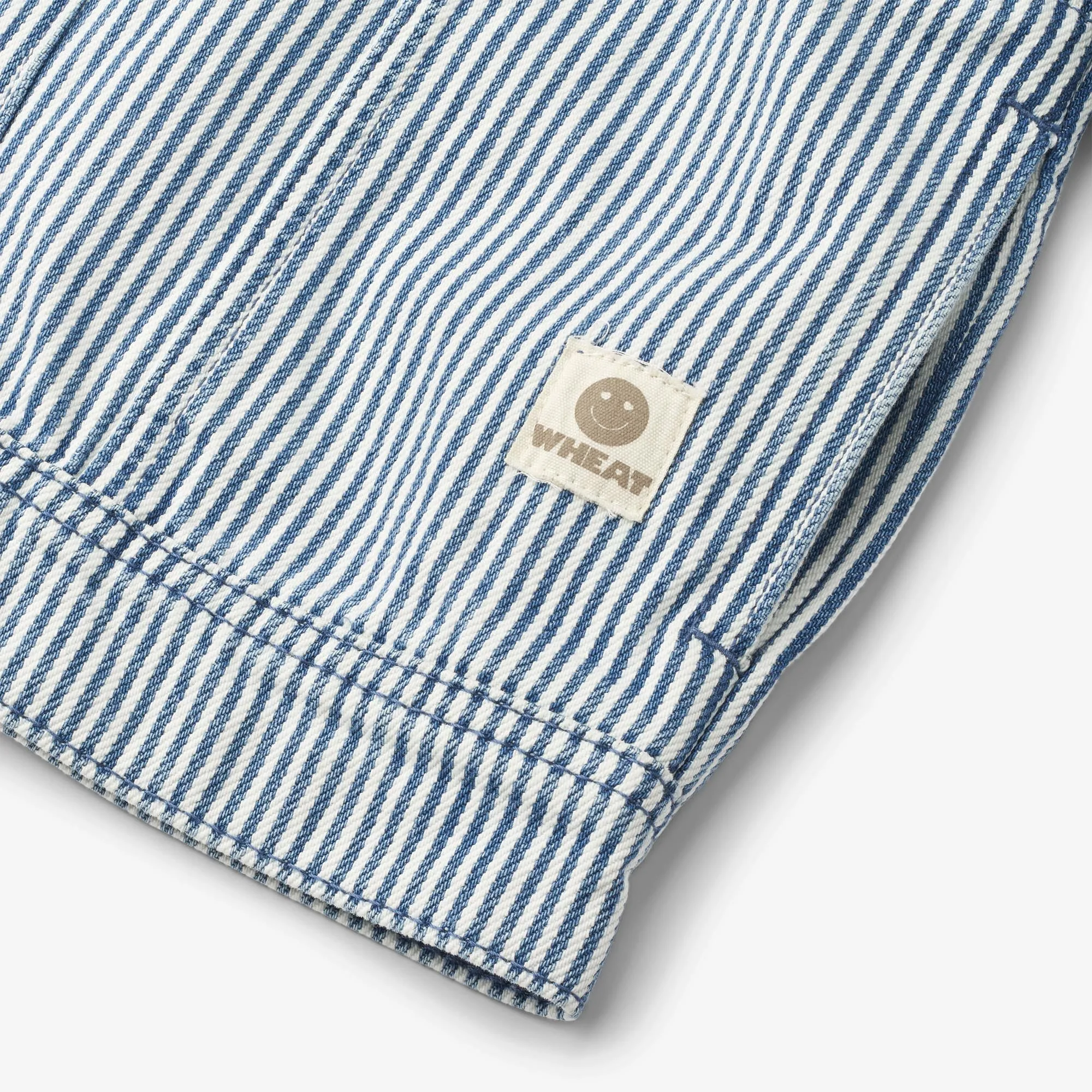 Wheat x Pernille Teisbæk | Denim jacket Vive - ink stripe